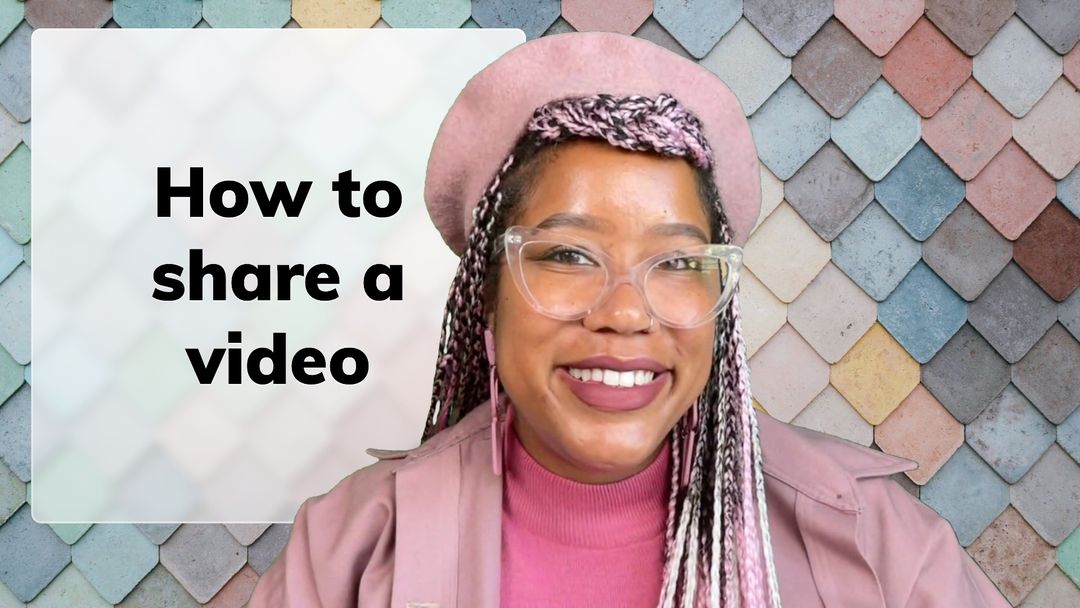 How To Share A Video