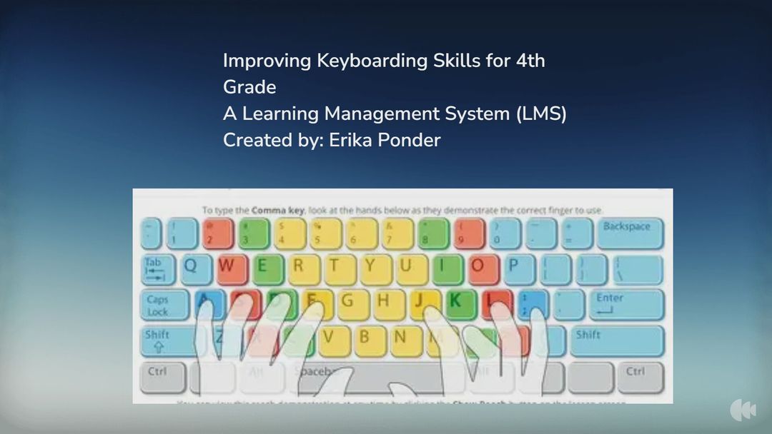 Improving Keyboarding Skills LMS